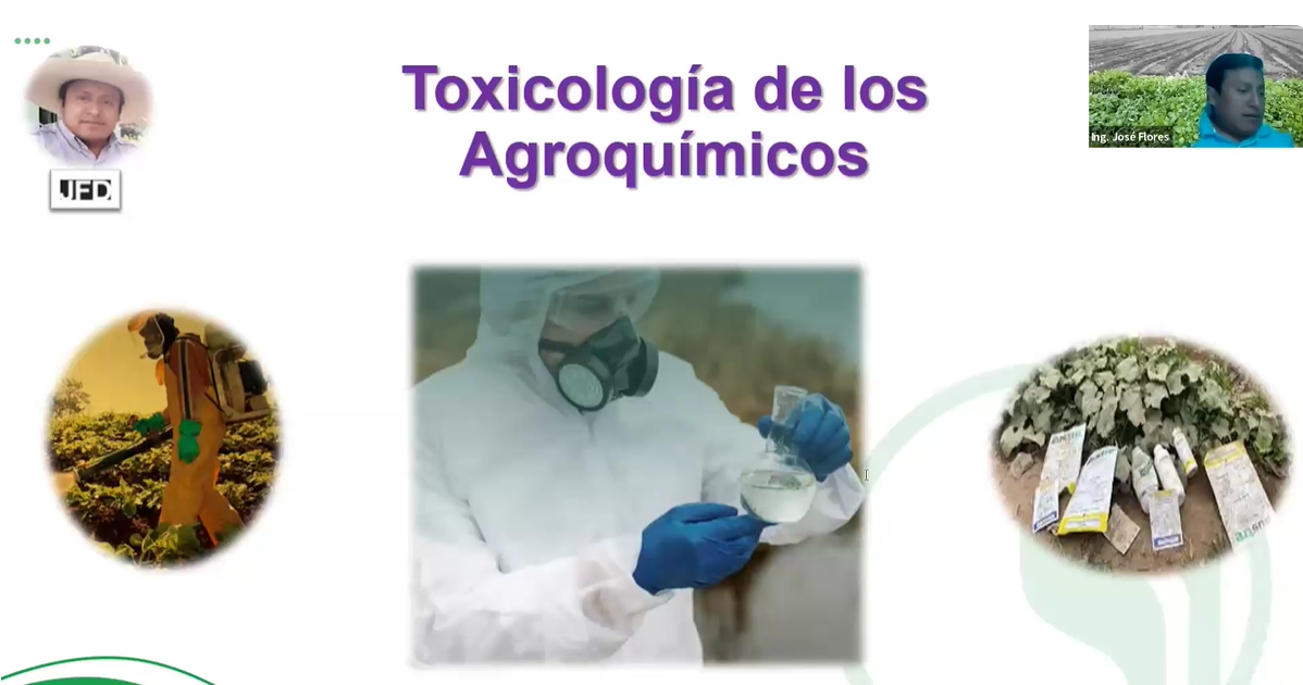 TÓXICOLOGÍA DE AGROQUÍMICOS